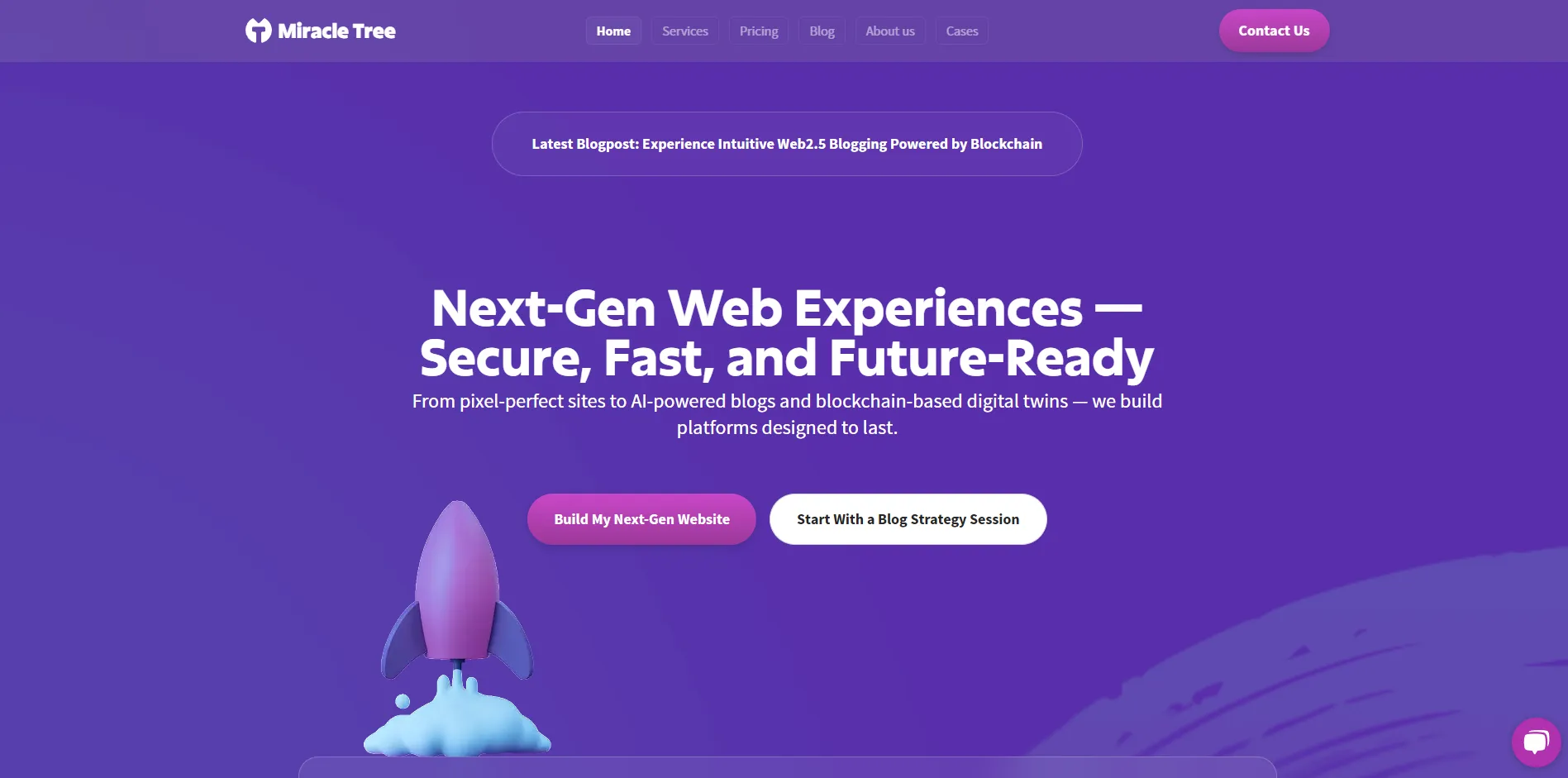 High-performance website development tailored for deployment on IPFS (InterPlanetary File System). Includes a custom blog module with a flexible and user-friendly content management system.